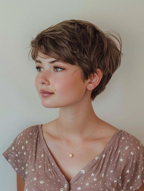 Shaggy Pixie Cut, 100 Hairstyles, Intricate Braids, Very Short Haircuts, Braided Bun Hairstyles, Prom Hairstyles For Short Hair, Balayage Hair Dark, 2024 Prom, Short Curly Haircuts