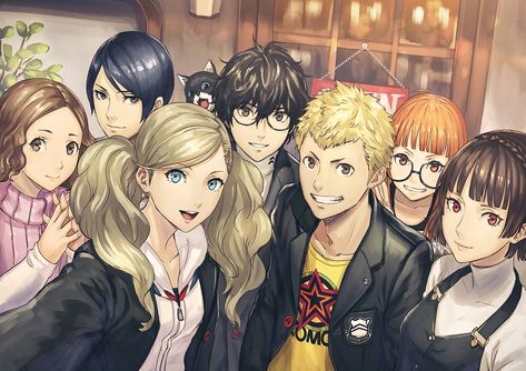 Persona 5 already has quite the fan art following, cultivated since release in Japan - Page 3 - NeoGAF Ren X Haru Persona, Futaba And Ryuji, Ryuji And Futaba, Haru X Makoto Persona, Rp Friends, Bob Curls, Persona 5 Ann, Persona 5 Memes, Persona Five