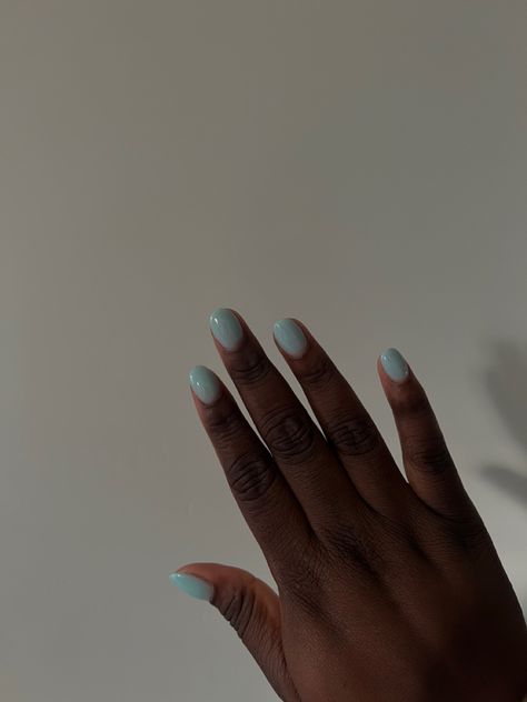 Blue Dip Nails, Powder Blue Nails, Nails Dip Powder, Nails Dip, Dip Nails, Nails 2023, Simple Nail, Light Blue Shirts, Dip Powder Nails