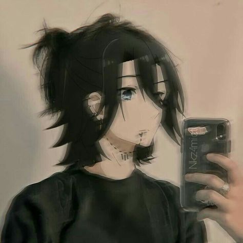 Black Hair, Screen, Hair, Anime, Black