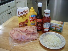 Ham Bbq, Bbq Chips, Best Burger Recipe, Chopped Ham, Foodie Friday, Ham Recipes, Recipe For Mom, Burger Recipes, Bbq Recipes