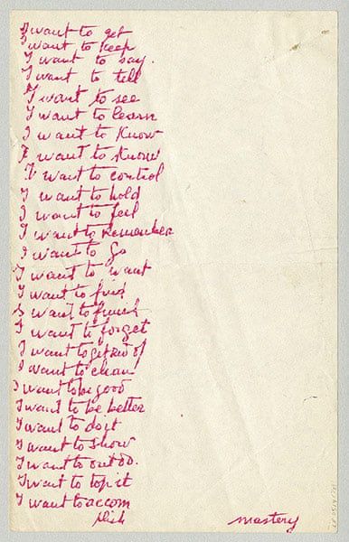 Stuff of dreams: Louise Bourgeois at the Freud Museum – in pictures | Art and design | The Guardian Louise Bourgeois Sculpture, Handwritten Letter, Cy Twombly, Willem De Kooning, Louise Bourgeois, French Artists, Female Artists, 그림 그리기, Art Journal