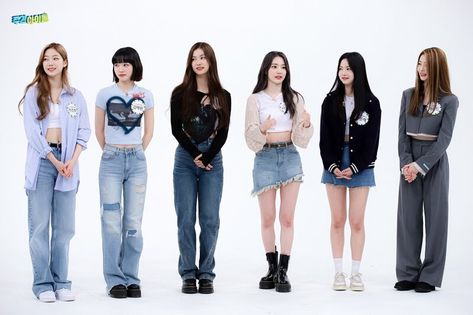 Le Sserafim Style, Anna Kim, Thread Photo, Le Sserafim Sakura, Nakamura Kazuha, Weekly Idol, Huh Yunjin, Miyawaki Sakura, Kim Chaewon