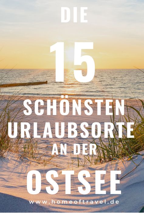 Die Ostsee ist das beliebteste Reiseziel in Deutschland. Pro Jahr verbringen rund 7 Millionen Menschen ihren Urlaub in einem der Urlaubsorte an der Ostsee. Das europäische Binnenmeer ist international, das macht es so reizvoll. Sehenswert sind nicht nur die Strände, sondern auch die Nationalparks und Inseln. Wir haben eine Auswahl mit interessanten Reisetipps zusammengestellt und geben euch einen Überblick zu den schönsten Orten an der Ostsee. Hotel, Travel