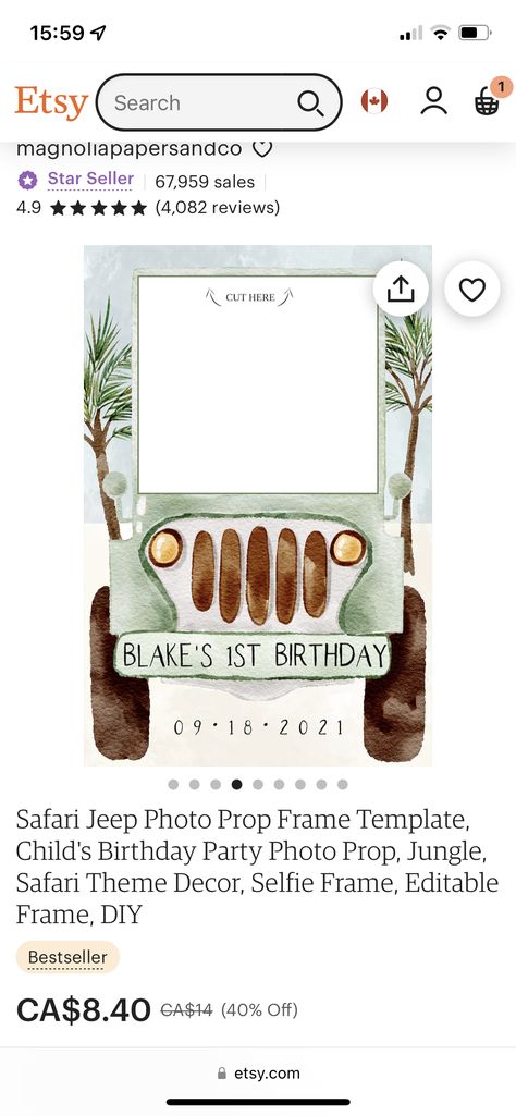 Safari Jeep Photo Booth, Jeep Photo Booth, Safari Jeep, Safari Photo, Jeep Photos, Photo Frame Prop, Themes Photo, Safari Theme, Frame Template