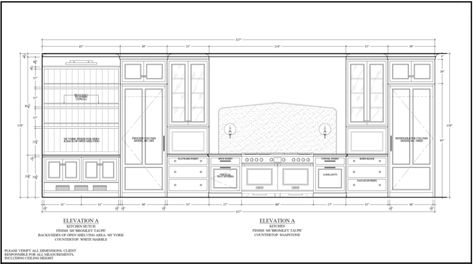 The Kitchen Plans!!! - Chris Loves Julia Stoffer Cabinetry, Kitchen Blueprints, Kitchen Elevation, Stoffer Home, Kitchen Cabinets Elevation, Kitchen Floor Plan, Colonial Kitchen, Kitchen Layout Plans, Cabinet Plans