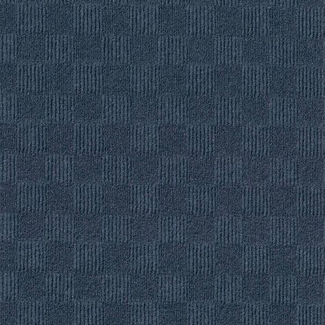 24 15pk Crochet N34 Carpet Tiles Denim (Blue) - Foss Floors Blue Carpet Texture, Commercial Carpet Tiles, Stick Tiles, Beautiful Flooring, Textured Carpet, Carpet Cleaning Machines, Durable Carpet, Denim Texture, Crochet Carpet