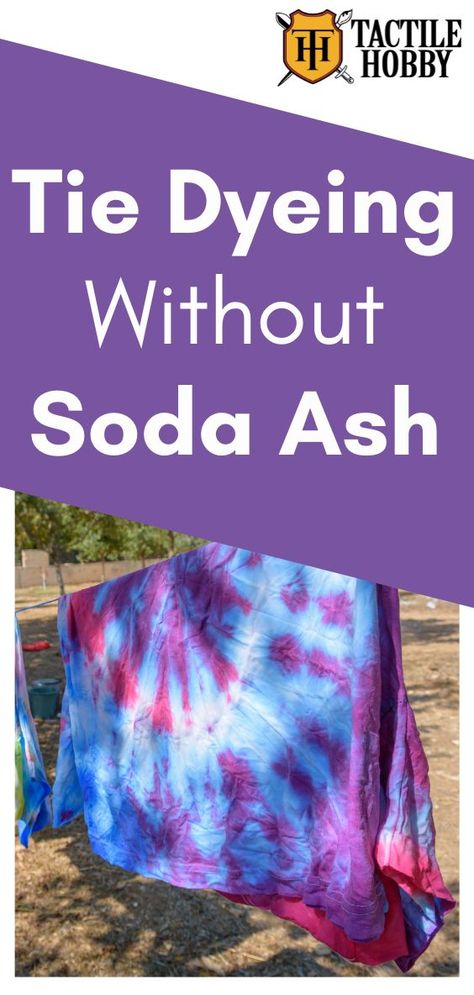 How To Use Soda Ash For Tie Dye, Diy Soda Ash For Tie Dye, Soda Ash Tie Dye, Tie Dye Process, Soda Ash How To Make, Funky Crafts, Tie Dye Tips, Tee Shirt Crafts, Sodium Carbonate