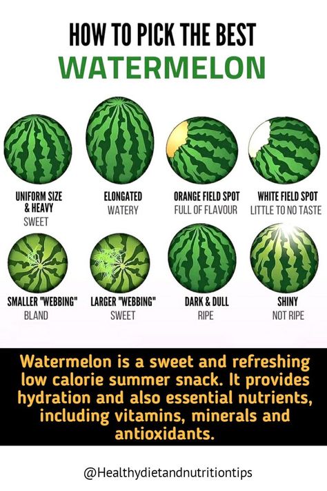 Breakfast Ideas Low Calorie, Watermelon Calories, Colour Meanings, Best Watermelon, Summer Snacks, Essential Nutrients, Low Calorie, Healthy Food, Health Tips