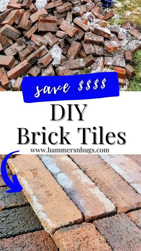 The Ultimate Guide to Choosing Garden Tools Diy Faux Brick Floor, Diy Brick Flooring, Reclaimed Brick Flooring, Faux Brick Flooring Diy, Faux Cobblestone Floor, Outdoor Brick Flooring, Interior Brick Floor, How To Make Brick Look Old, Peel And Stick Brick Floor Tile