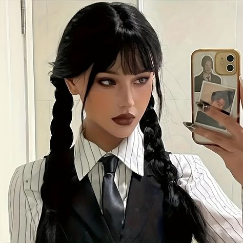 Faster shipping. Better service Chinese Halloween Costume, Pigtail Braids, Short Hair Wigs, Halloween Costume Accessories, Hair Replacement, Body Wave Wig, Long Black Hair, Long Braids, Long Straight Hair