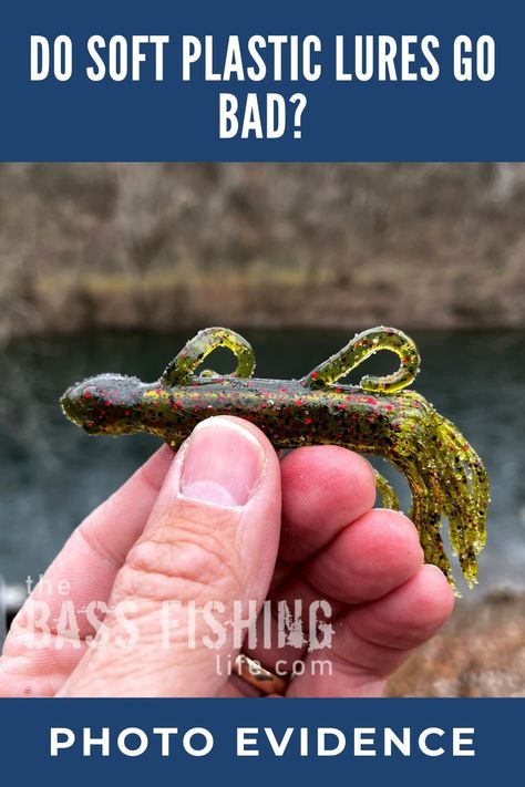 How long do soft plastic lures really last? And what factors contribute to the longevity of the lure in storage? This article dives into this topic with photos to show what happens. #bassfishing #largemouthbass #bassfishingtips #fishing Crappie Rigs, Best Bass Fishing Lures, Balloon Painting, Bass Fishing Lures, Bass Lures, Bass Fishing Tips, Bass Boat, The Lure, Prepper Survival