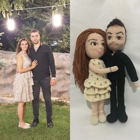 Similar Couple Crochet Doll Anniversary Romantic Gift for - Etsy Crochet Anniversary Gift, Couple Crochet, Anniversary Gift For Couples, Best Gifts For Couples, Couples Doll, Gift For Newlyweds, Personalized Dolls, Anniversary Gift For Him, Anniversary Gifts For Couples