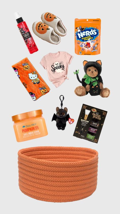 My sister’s Kid Boo, Spooky Trees, Boo Basket, Clay Face Mask, Tree Hut, Pumpkin Spice Latte, My Sister, Sugar Scrub, Pumpkin Spice