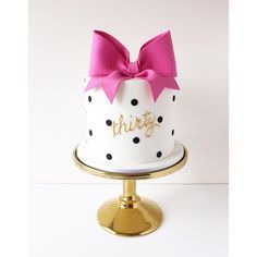 Polka Dot Cakes, Mini Torte, 카드 디자인, Occasion Cakes, Love Cake, Fancy Cakes, Fondant Cakes, Cake Creations, Pretty Cakes