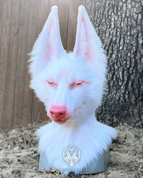 Werewolf Mask, Fursuit Tutorial, Fursuit Head, Cool Masks, Cat Mask, Cosplay Diy, Animal Masks, Warrior Cats, Art Reference Poses