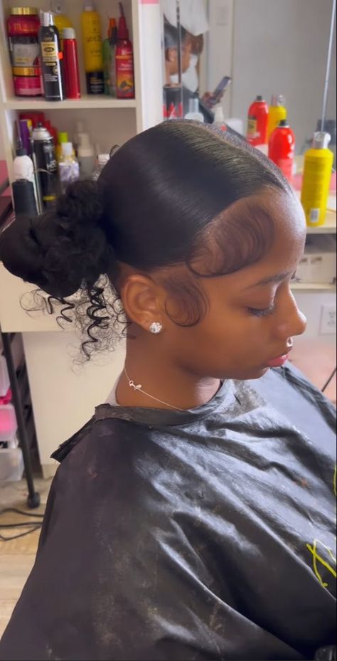 Hair To Look Younger, Girls Hair Style, Hairstyle Ideas Easy, Weave Ponytail Hairstyles, Sleek Ponytail Hairstyles, Birthday Hairstyles, Braided Hairstyle, Trendy Hairstyle, Easy Hairstyle