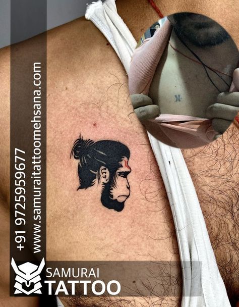 Hanuman Ji Tattoo, Bajrangbali Tattoo, Tattoo Hanuman, Hanumanji Tattoo, Wing Tattoo Arm, Beard Wallpaper, Diamond Tattoo Designs, Hindu Tattoos, Hanuman Tattoo