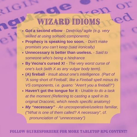 Quest Ideas, Dnd Wizard, Dungeon Master's Guide, Dnd Funny, Dnd 5e Homebrew, Writing Dialogue Prompts, Dialogue Prompts, Writing Dialogue, Story Prompts