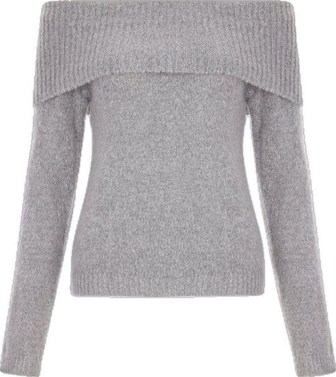 Shirt Folding, Grey Jumper, Cozy Tops, Grey Long Sleeve Shirt, Long Sleeve Jumper, Extra Long Sleeves, Black Women Fashion, Jumper Shirt, Grey Shirt