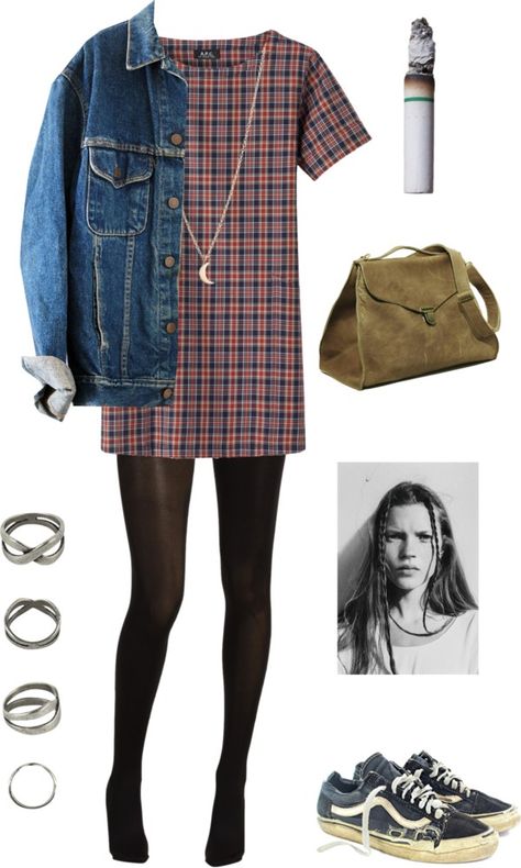 "true grunge" by annieglaysh ❤ liked on Polyvore Grunge Winter Outfits, Grunge Fashion Winter, Grunge Outfits Winter, Look Grunge, Grunge Fashion Soft, Rock Outfit, Look Retro, Indie Outfits, Mode Inspo