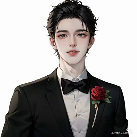 Korean Anime Guys, Korean Anime Boy, Couple Avatar, Boy Pfp, Men Vest, Anime Wedding, Korean Anime, Anime Stars, Couple Pfp