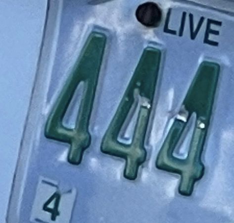 license plate with angel number 444 Aesthetic, Angel Numbers Aesthetic, Angle Numbers, Arte Indie, Angel Numbers, Good Energy, Just Girly Things, Green Aesthetic, Make Me Happy