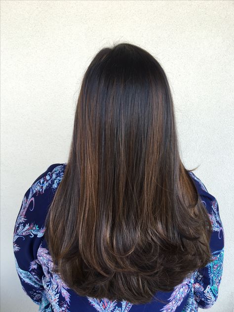 Sunkissed Hazelnut Balayage #brunette #mocha #longhair  Instagram: _hairxlaura_ Hazelnut Balayage, Haircut And Color, Balayage Brunette, Color Hair, Hair Color Ideas, Hazelnut, Hair Goals, Mocha, Beautiful Hair