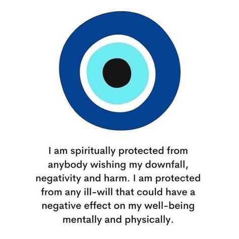 Evil Eye Quotes, Spiritual Journals, The Evil Eye, Affirmations Positives, Spirituality Energy, Good Energy, Spell Book, Spiritual Journey, Negative Energy