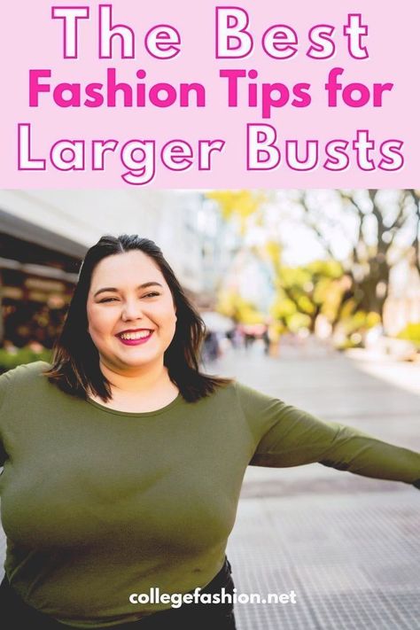 Larger Bust Outfits, Dresses For Big Bust, Big Bust Fashion, Big Stomach, Flattering Outfits, Flattering Tops, Men Streetwear, Big Bust, Big Belly