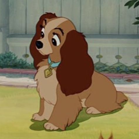 Lady Lady And The Tramp, Old Disney Characters, The Lady And The Tramp, Disneybound Ideas, Spam Pfp, Just Like Me Fr, Disney Icon, Icon Pictures, Old Disney Movies