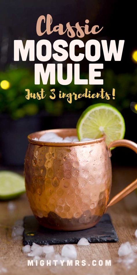 Popular Drink Recipes, Moscow Mules, Moscow Mule Recipe, Mule Cocktail, Mule Recipe, Healthy Cocktails, Popular Drinks, Winter Cocktails, Copper Mugs