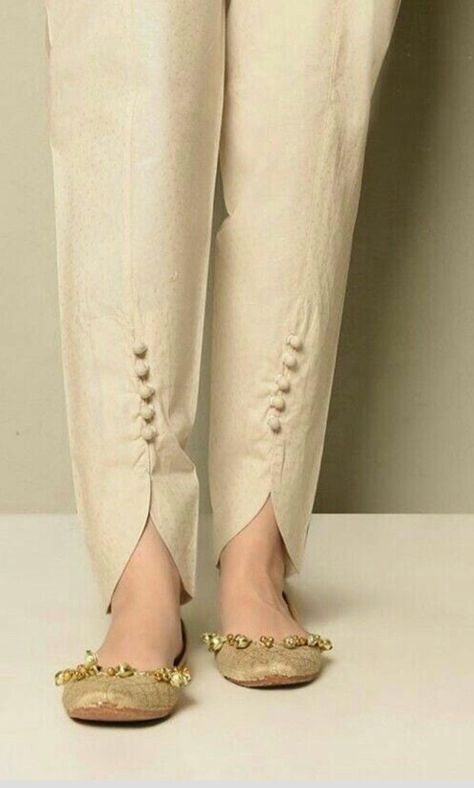 Silk Pant Design, Poncha Design, Trouser Pants Pattern, Stylish Pants Women, Women Trousers Design, Salwar Pants, Kurti Sleeves Design, Womens Pants Design, Salwar Pattern