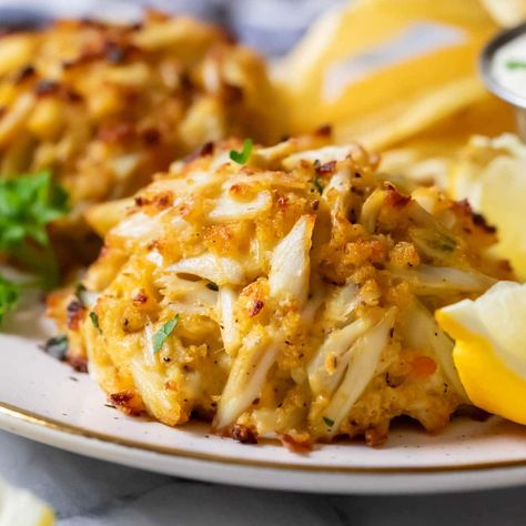 Maryland Crab Cake Recipe Crab And Shrimp Recipe, Baked Crab Cakes, Maryland Style Crab Cakes, Crab Cake Sandwich, Sugar Spun Run, Lentil Vegetable Soup, Crab Cake Recipes, Maryland Crab Cakes, Easy Dog Treat Recipes