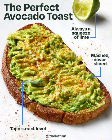 Avocado Meals, Avocado Brunch, The Best Avocado Toast, Best Avocado Toast, Tajin Recipes, Fruit Kebabs, Avocado Toast Recipe, Cuban Food, Roasted Vegetable Recipes