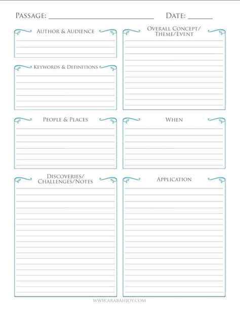 Use this FREE Bible study printable to get more from your time in God's word! #biblestudy #freeprintable Bible Chapter Study Template, Free Bible Study Printables Worksheets, Verse Mapping For Beginners, Bible Verse Mapping, Bible Study Method, Bible Study Template, Bible Study Worksheet, Bible Studying, Bible Books