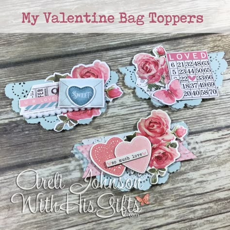 Valentine Papercraft Ideas, Valentine Embellishments, Embellishment Clusters, Valentine Paper Crafts, Embellishments Diy, Scrapbook Embellishments Diy, Diy Embellishments, Embellishment Ideas, Valentine Collection