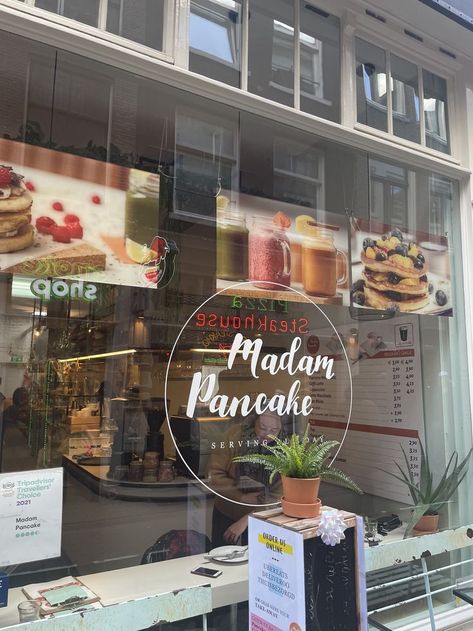 #Madam #Pancake #Amsterdam #citytour #marishkaguide Amsterdam Pancakes, Pancakes Amsterdam, 3 Days In Amsterdam, Trip Advisor, Amsterdam, Pancakes, Cafe, Hotel