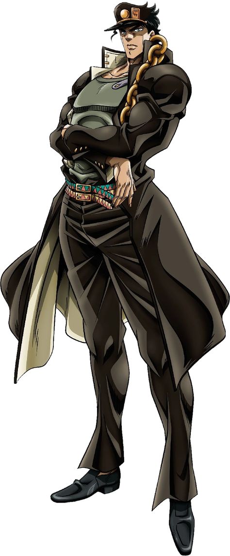 Jotaro Kujo | JoJo's Bizarre Wiki | Fandom Jjba Poses, Jojo Jotaro, Kujo Jotaro, Jojo Bizarro, Star Platinum, Jojos Bizarre Adventure Jotaro, Joseph Joestar, Jojo Parts, Jojo's Bizarre Adventure Anime