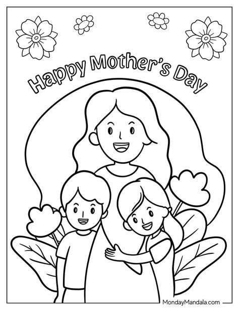 20 Mother's Day Coloring Pages (Free PDF Printables) Mother Day Coloring Pages, Mothers Day Coloring Pages Printables, Cute Mothers Day Coloring Pages, Mother's Day Coloring Printables, Mother’s Day Coloring Pages, Mothers Day Sheets For Kids, Free Printable Coloring Pages For Mothers Day, Happy Mother’s Day Colouring Pages, Mothers Day Coloring Sheets