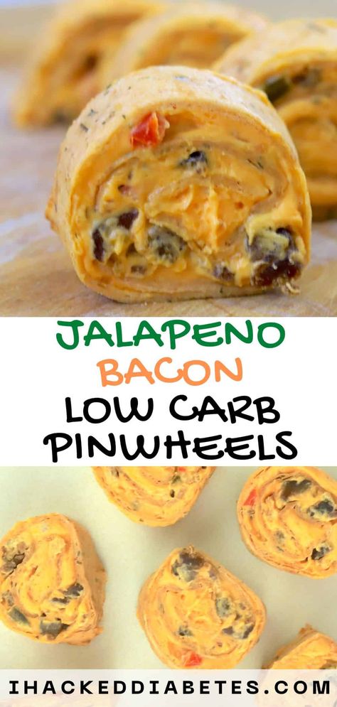 Easy Cheesy Jalapeno Bacon Low Carb Pinwheels Low Carb Pinwheels, Jalapeno Bacon, Low Sugar Diet Recipes, Dinner Recipes Healthy Low Carb, Stuffed Jalapenos With Bacon, Pinwheel Recipes, Boiled Egg Diet Plan, Low Carb Appetizers, Low Carb Low Sugar