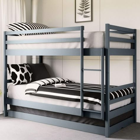 Bunk Beds For Adults, Modern Bunk Bed, Space Saving Bunk Bed, Modern Bunk, Kids Bed Design, Adult Bunk Beds, Bunk Bed Rooms, Luxury Kids Bedroom, Bunk Bed Ideas