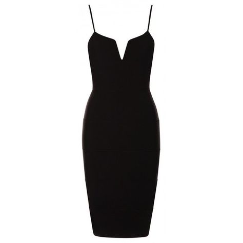 Zula Black Plunge 'V' Neck Sleeveless Bandage Bodycon Dress ($1.39) ❤ liked on Polyvore featuring dresses, plunging v neck dress, low v neck dress, v neck dress, party dresses and bodycon dress Bodycon Dress Illustration, Black Long Bodycon Dress, Red V Neck Dress, V Neck Bodycon Dress, Low V Neck Dress, Plunging V Neck Dress, Plunging Neckline Dress, Blue Bandage Dress, Mini Toile