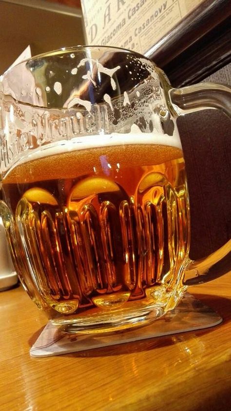 Pilsner Urquell . . . Types Of Beer, Best Pubs, Pub Food, Food Combining, Beer Recipes, Pilsner, Craft Beer, Beer Mug, Beer Glasses