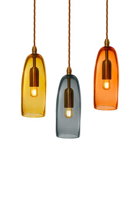 The Tor Light: Handblown Glass Pendant Lighting - Curiousa & Curiousa — Curiousa & Curiousa Handblown Glass Pendant, Blown Glass Pendant Light, Small Condo, Kitchen Pendant, Condo Ideas, Blown Glass Pendant, Kitchen Pendants, Reno Ideas, Peak District