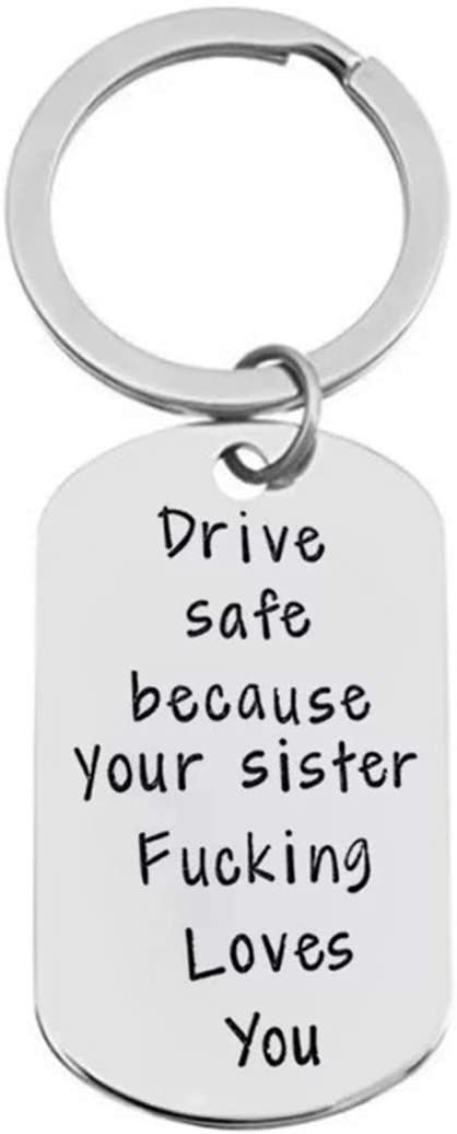 Big Brother Gifts, Best Friend Keychain, Friend Keychain, 2nd Birthday Gifts, Gifts For Truckers, Sister Best Friend, Creative Bookmarks, Sisters By Heart, Sister Jewelry