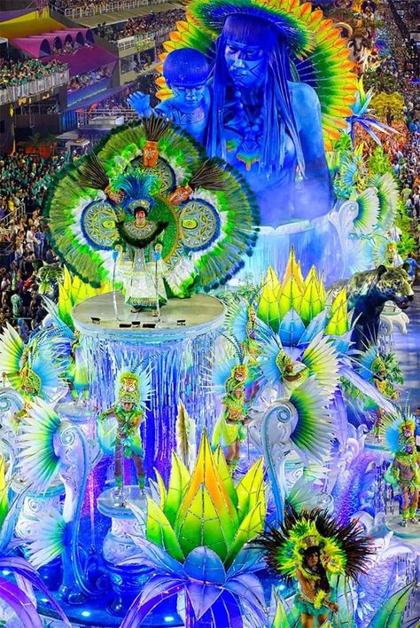 Rio Carnival Aesthetic, Brazil Carnival Aesthetic, Brazil Festival, Carnival Props, Rio Festival, Carnival Brazil, Carnival Floats, Brazil Music, Brazil Culture