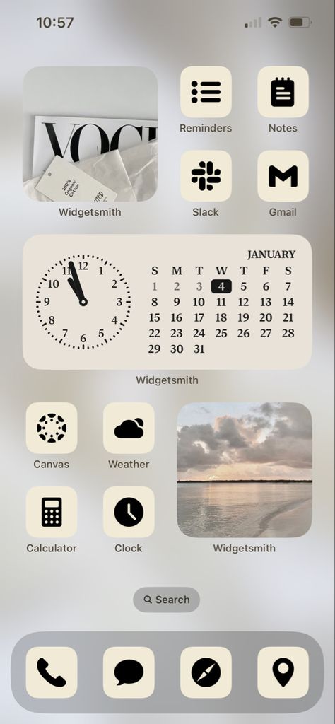 Calender Widgetsmith, Widget Calendar Aesthetic, Widgets For Apps, Calendar Widget Design, Clock Aesthetic Wallpaper, White Phone Wallpaper, Iphone Clock, Ios Calendar, Homescreen Design