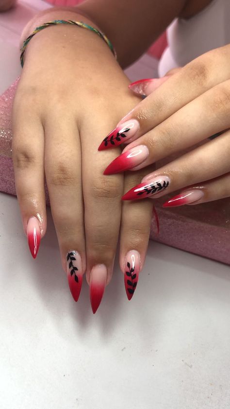 Nezuko Nail Design, Nezuko Inspired Tattoo, Demon Slayer Nail Art Nezuko, Nezuko Nails Short, Demon Slayer Nails Nezuko, Nezuko Nails Acrylic, Nezuko Nail Art, Uñas Kimetsu No Yaiba, Tanjiro Nails