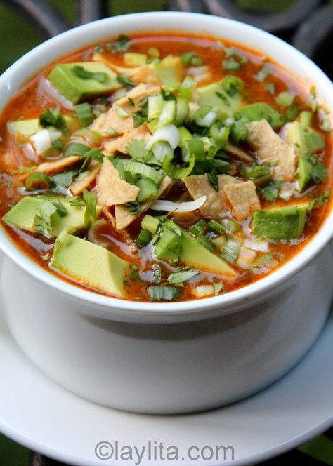 Turkey Tortilla Soup, Chicken Tortillas Soups Recipe, Tortilla Soup Recipe, Chicken Tortilla Soup, Chicken Tortilla, Tortilla Soup, Soup And Sandwich, Bowl Of Soup, Delicious Soup